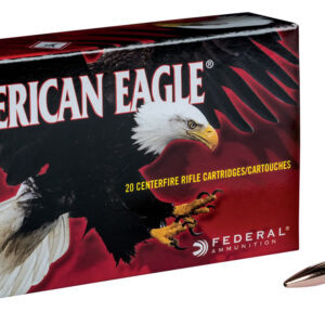 This is Federal 6.5mm Creedmoor 140 gr Open Tip Match (OTM) American Eagle 20/Box picture