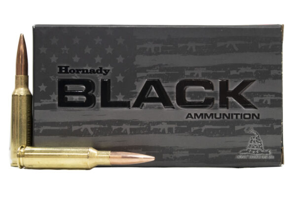 This is Hornady 6.5 Creedmoor 140 gr BTHP Black 20/Box picture