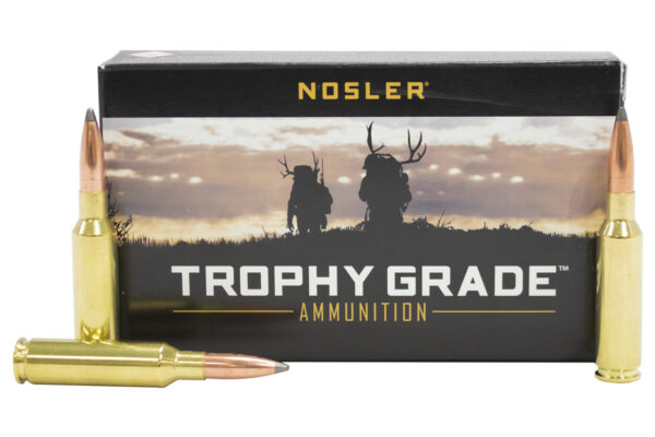 This is Nosler 6.55mm Creedmoor 140 gr Partition Trophy Grade 20/Box picture