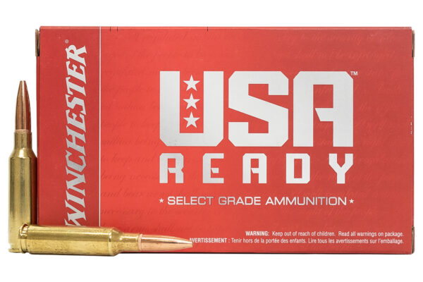 This is Winchester 6.5 Creedmoor 125 gr Open Tip USA Ready 20/Box picture