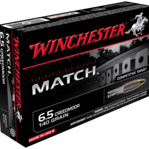 This Winchester 6.5 Creedmoor 140 gr BTHP Match 20/Box picture