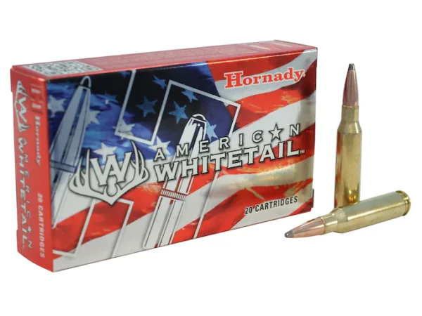 Hornady American Whitetail 7mm-08 ammo Remington PICTURE