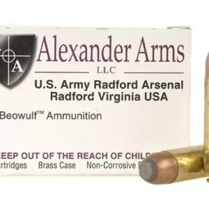 Alexander Arms 50 Beowulf ammo PICTURE