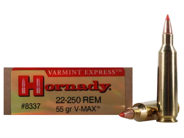 Hornady Varmint Express Ammunition 22-250 ammo picture