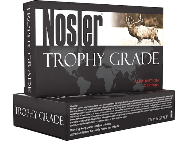 Nosler Trophy Grade 7mm-08 ammo Remington picture