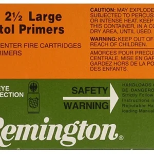 This is Remington Large Pistol Primers #2-1/2 Box of 1000 (10 Trays of 100) picture